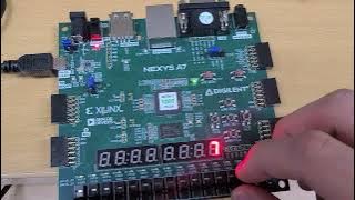 디지털집적회로설계 임승규 bcd_fnd_dec 동작영상