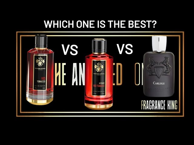 red tobacco vs carlisle Intense Red Tobacco vs PARFUMS DE MARLY CARLISLE VS
