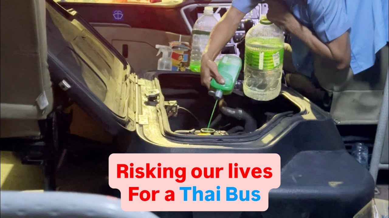 The SCARIEST bus journey | Travelling through Thailand
