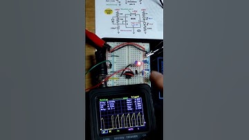 Discharge Pin 7 Oscilloscope Measured Astable 555 Timer Circuit #schematics #measuringtool #diy
