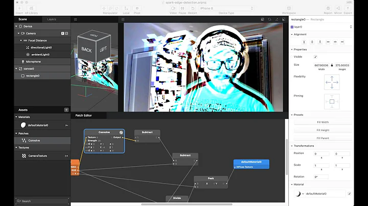 Edge Detection in Spark AR