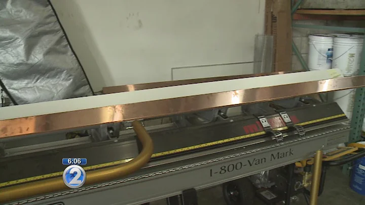 Man arrested for trying to steal copper flashing