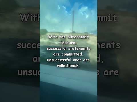 Autocommit in MySQL