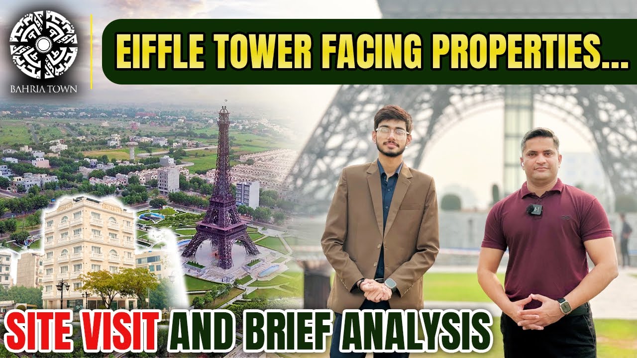 Apartments for sale in Lahore | Rijas | EIFFEL TOWER FACING PROPERTIES | Bahria Town Lahore