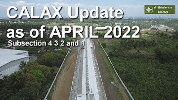 CALAX Update as of April 2022  (Subsection 4 3 2 and 1)