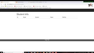 How to Display Data From #MySqli Databse Into #HTML Table Using #PHP