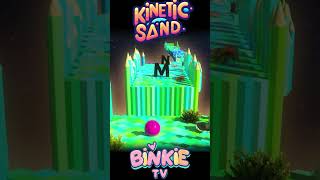 🌈🔤 Alphabet Fun with Kinetic Sand and Bowling Ball Smash Adventure | Binkie TV