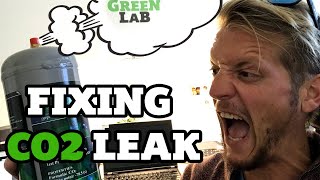 Checking the new plants, Receiving new seeds & Fixing a CO2 leak - SuperGreenLife 002