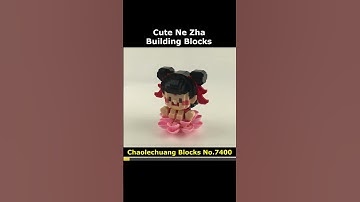 Ne Zha No.7400 Mini Blocks Preview #lego #brick #miniblock #nanoblock #block