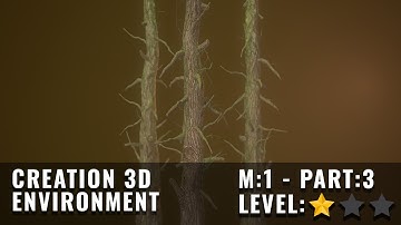 3D ENVIRONMENT CREATION: Creating Stylized Assets [ module 1 part 3 ]  Swamp Tree