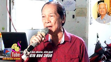 Nghệ sĩ lão thành Điền Tử Lang hát tiễn bạn Soạn giả Minh Thùy | Vọng cổ 