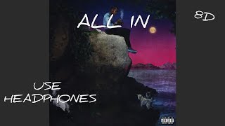 Lil Baby - All In | 8D Audio 🎧