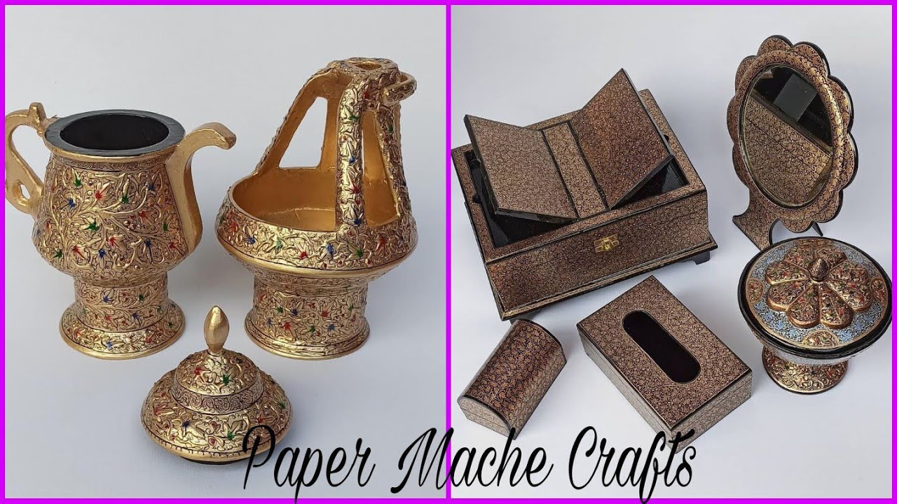 Kashmiri Paper Mache Craft Collection Paper mache bridal