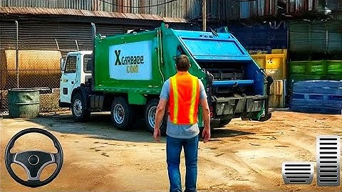 Trash Dump Truck Driver: Real City Garbage Truck Simulator 2025