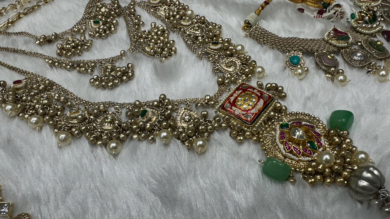 HIgh End Imitation Jewellery Wholesale Market Chandni Chowk livestream