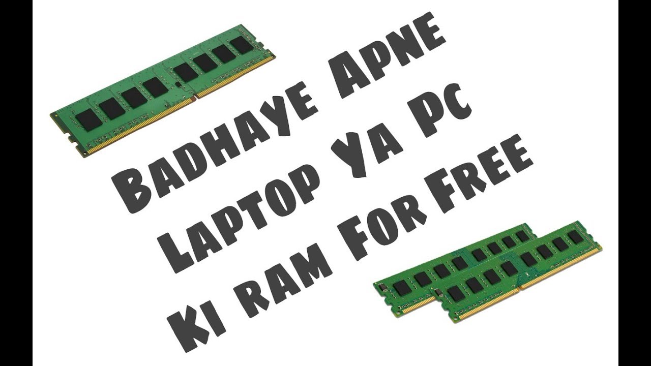 How To Increase Ram of PC or Laptop for free by nk tech