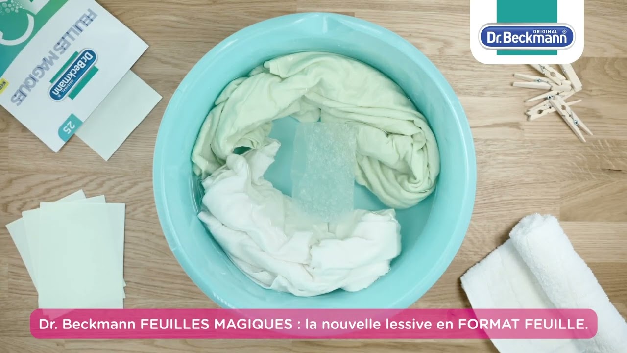 Lessive Feuilles Magiques Dr. Beckmann chez Hyper