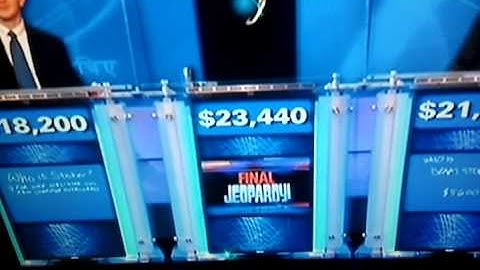 Jeopardy welcomes our computer overlord