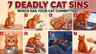 7 Deadly Cat Sins | How Many Have Your Cat Committed?