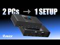 Switch Between 2 Computers on Dual Monitors | OREI 8K HDMI &amp; USB-C KVM