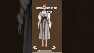 What I do when my sim goes broke 💀😭 #thesims4 #shorts #sims4 #sims