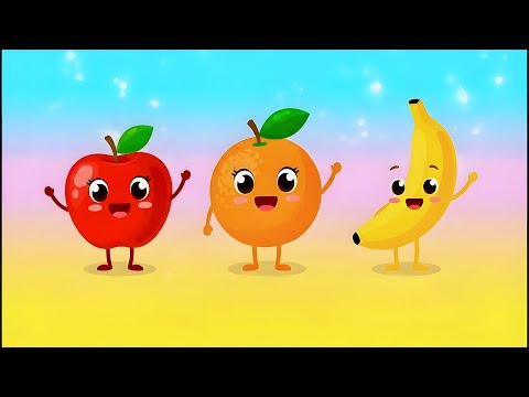 LAS FRUTAS | Vocabulario para niños