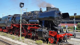 Dampflokzugfahrt Neumarkt-Seubersdorf mit der 528195-1 der Fränkische Museums-Eisenbahn e. V.,