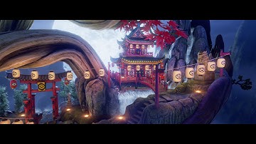 Lost Japanese Temple - Environment 3d Art