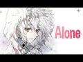 Nightcore Alone Lyrics