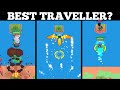 Who Can Travel The Furthest? All Travel Brawlers Test