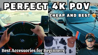 How to Film Epic 4K 60FPS POV Videos | Best Camera, Gear & Tips for Beginners #pov #drive #gopro