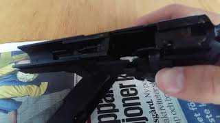 WE airsoft P/F226 slide lock after everyone shot -solution