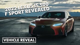 Lexus reveals the 2022 IS 500 F Sport