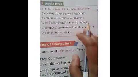 AKPS-Class-2, Sub-Computer, Chapter-1, Computer A Smart Machine, Part-2