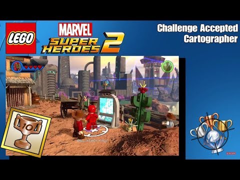 Lego Marvel Super Heroes 2 Challenge Cartographer