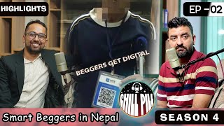 Smart Beggers in Nepal - Chill Pill with Random Nepali   || Kshitiz Kc || Utsab Sapkota