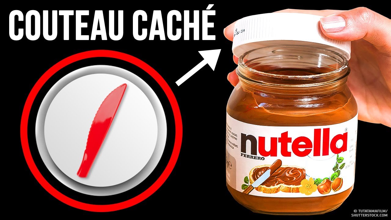 Un Simple Pot de Nutella te Réserve Quelques Surprises 