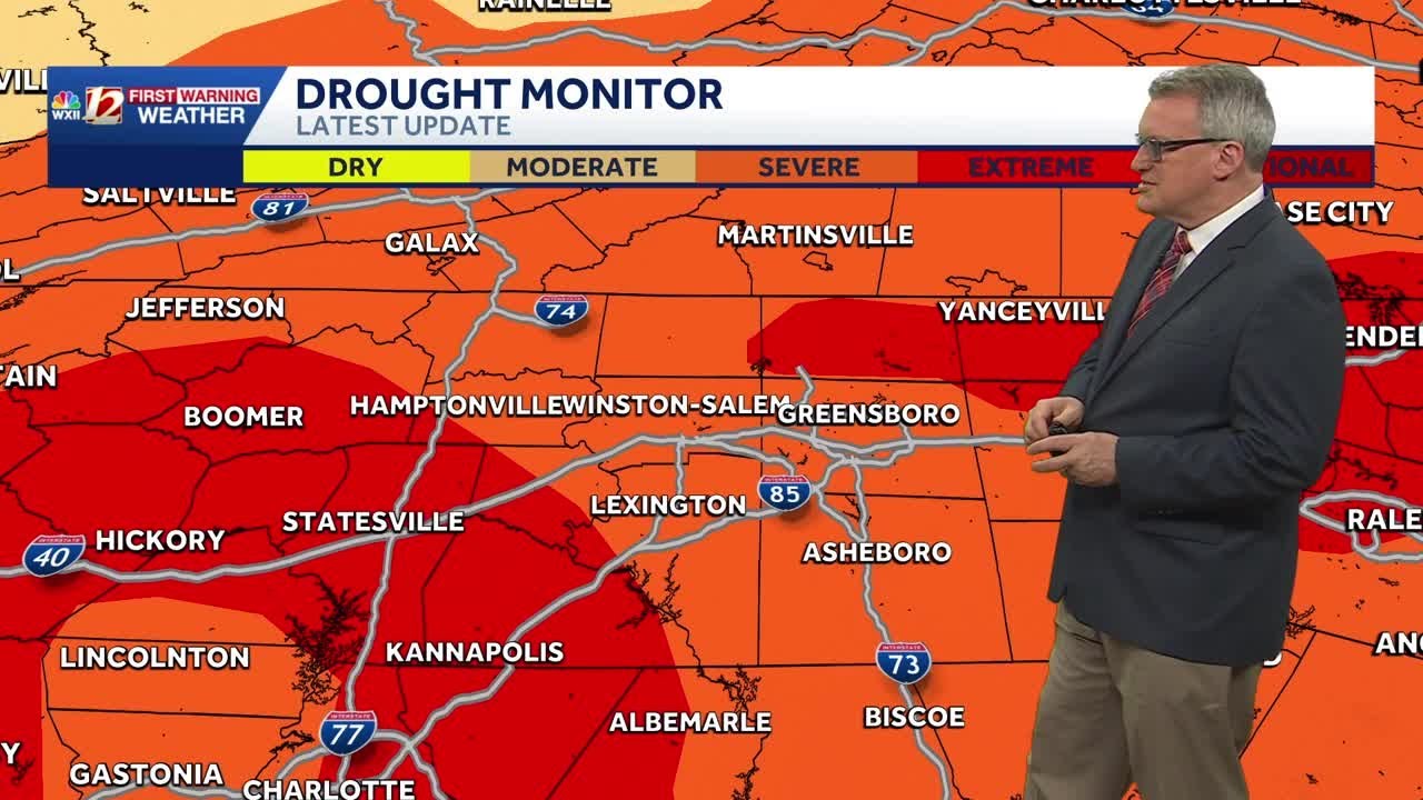 Weekend storm system expected to bring needed Triad rain - YouTube