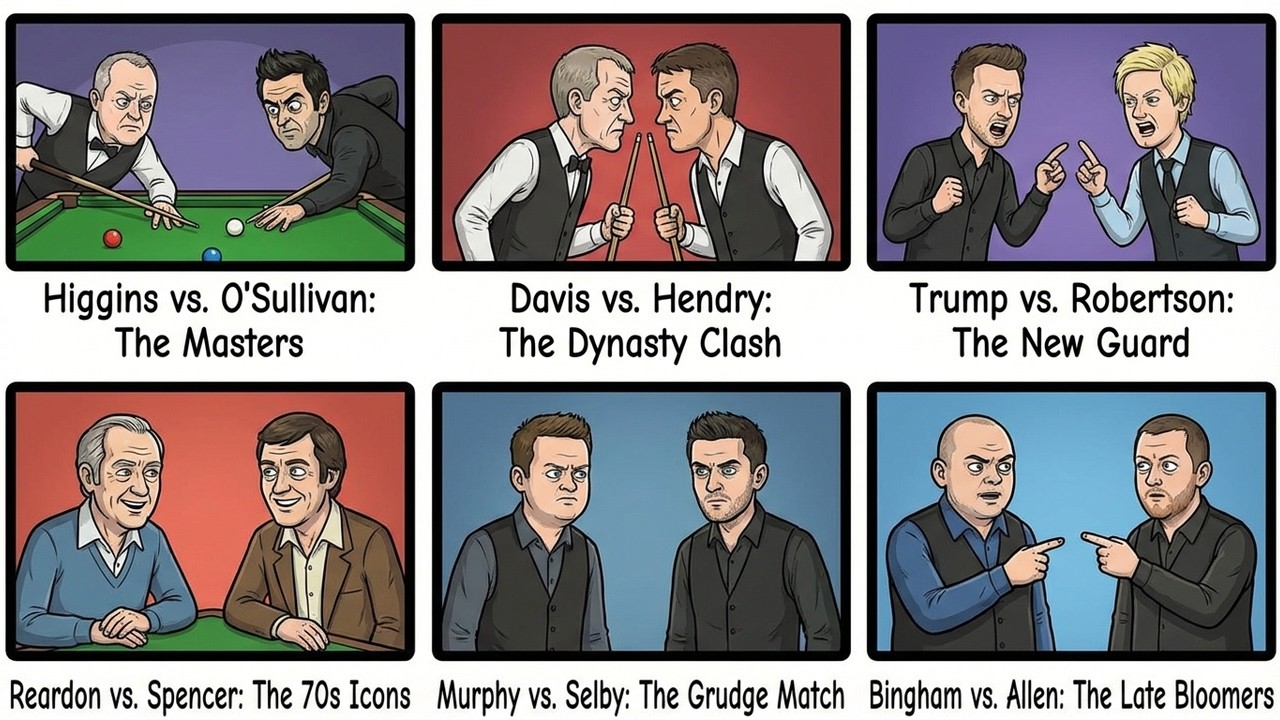 Every Snooker Rivalry Explained In 13 Minutes