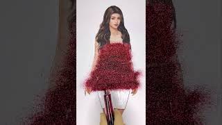 Cute Glitter Dress #Rifanaartandcraft #Rifanaart #Glitterdress #Shorts #Short #Shortvideo #Ytshorts