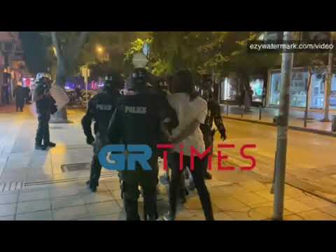 Κλεφτοπόλεμος και προσαγωγές στο κέντρο της Θεσσαλονίκης