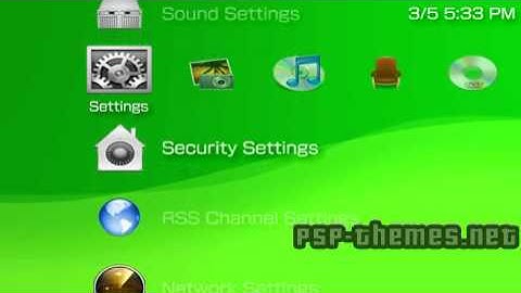 PSP Theme Mac osx theme PSP-Themes.NET