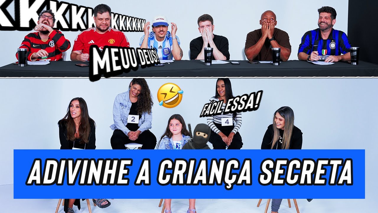 1 CRIANÇA SECRETA VS 6 ADULTOS