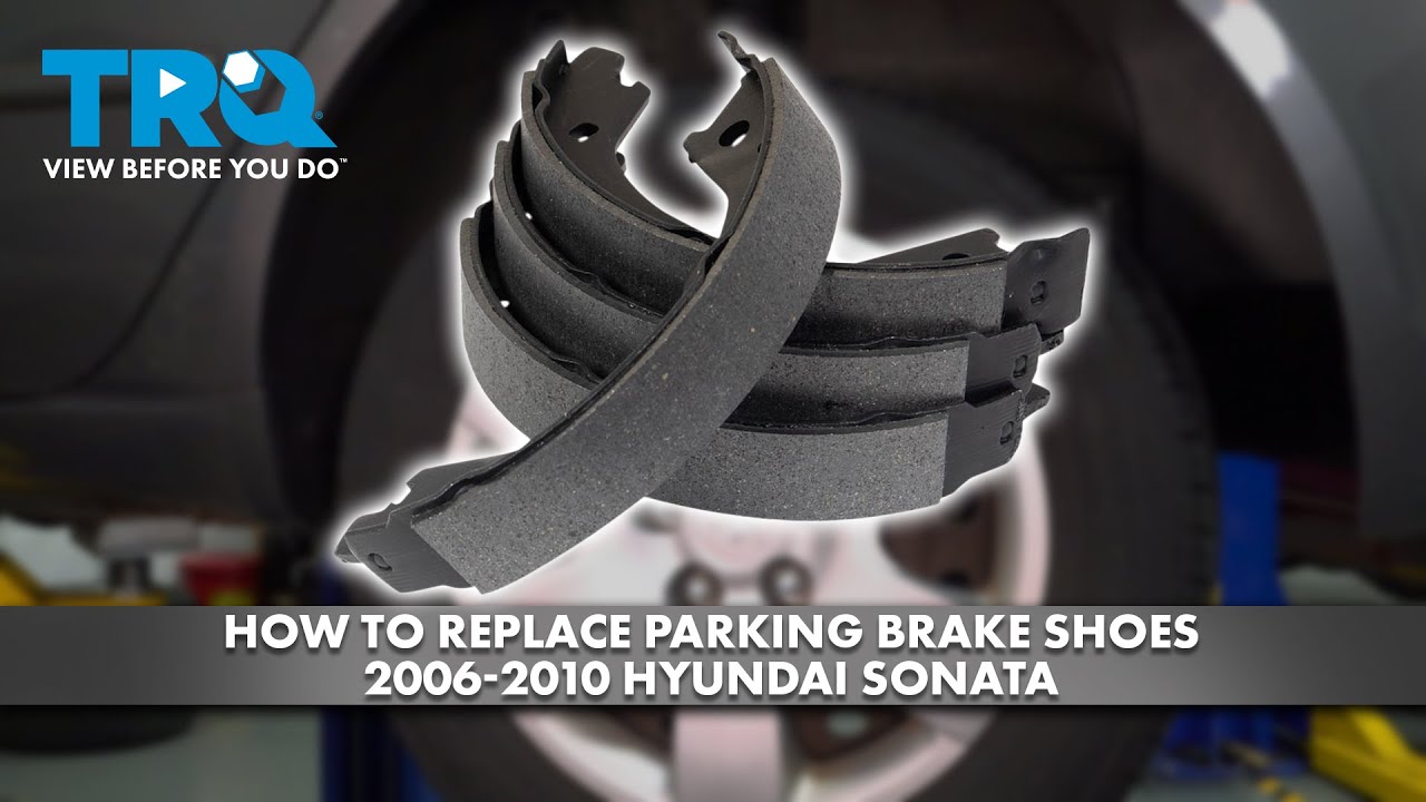 How to Replace Parking Brake Shoes 2006-2010 Hyundai Sonata