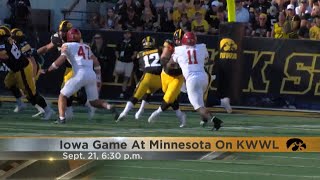 Iowa at Minnesota game available to watch on KWWL