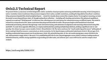 Ovis 2.5 Technical Report