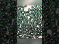 The Process of Recycling Glass Waste into Beautiful Marbles #glassfactory #foryou  #shortreels#viral