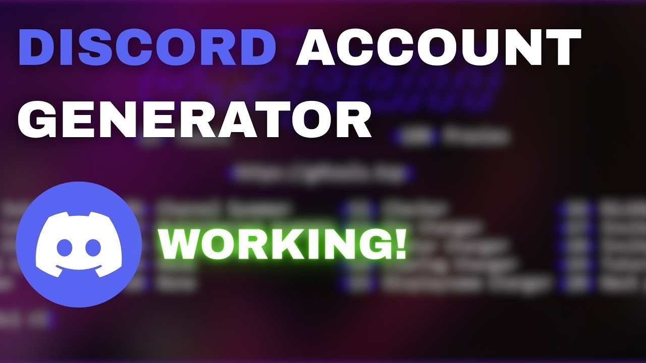 Discord Token Generator | Discord Account Creator (Educational Purposes)