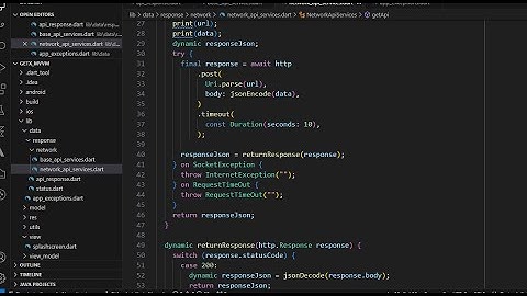 Network Services Api / Flutter GetX MVVM/MVC_4 | Flutter | Dart