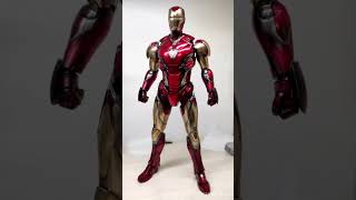 Iron Man MK85 Repaint | Metallic Shading + Gloss Clear Coat Process  #ironman #modelkit